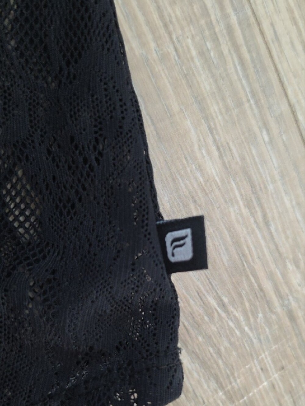 Fabletics Black Lace Racerback Tank - Picture 3 of 3